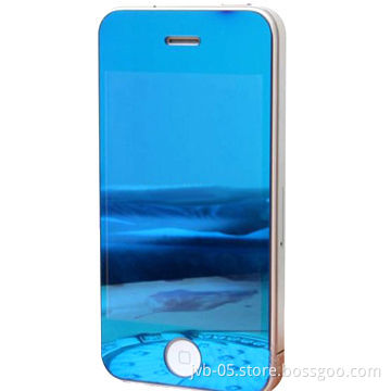 Colorful Tempered Glass Screen Protector with Delicate Touch, Anti-fingerprint